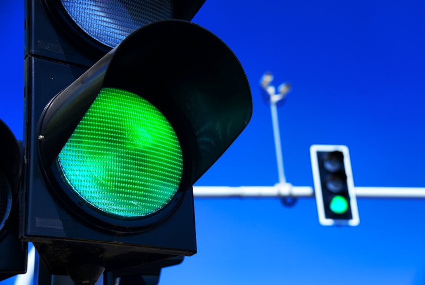 Traffic lights on North River Road hare now coordinated to improve flow at peak times.