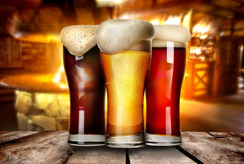 Beer fire - Stock