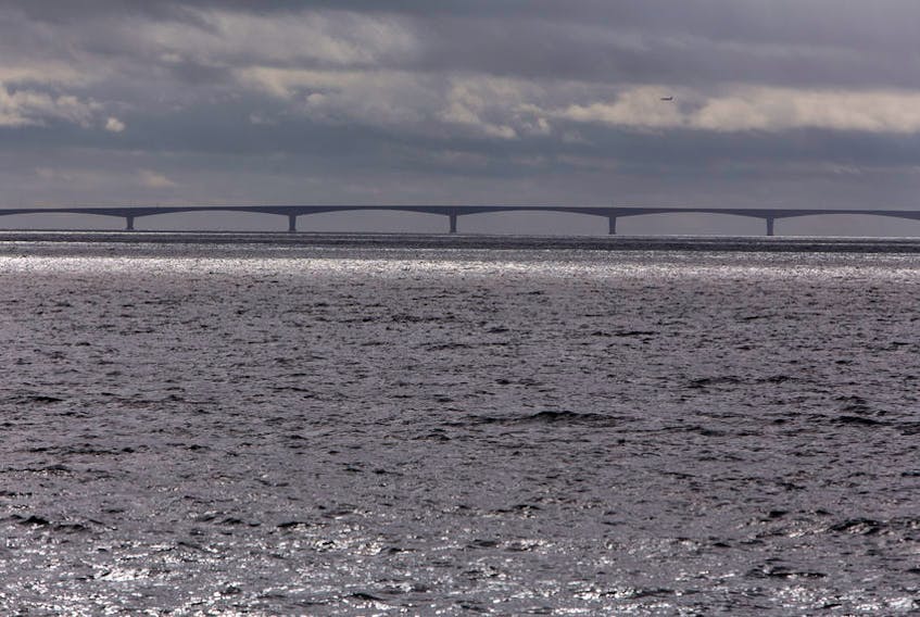 The Confederation Bridge across the Northumberland Strait. - Weldon Schloneger