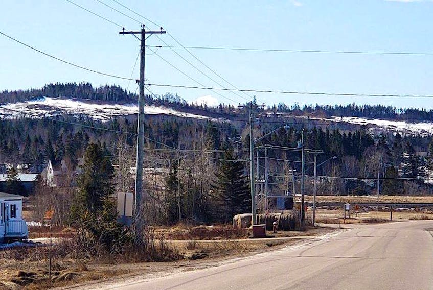 The possibility of another rock quarry being established in the British Settlement area is prompting concerns from residents, who have organized a meeting for Wednesday night to discuss the issue. Shown in the distance of this photo is the already-existing quarry.