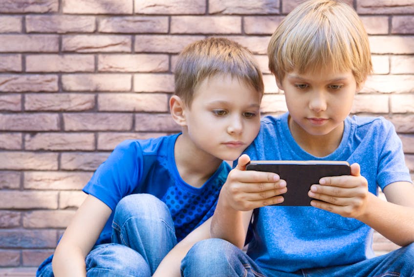 Many children have access to electronic devices.