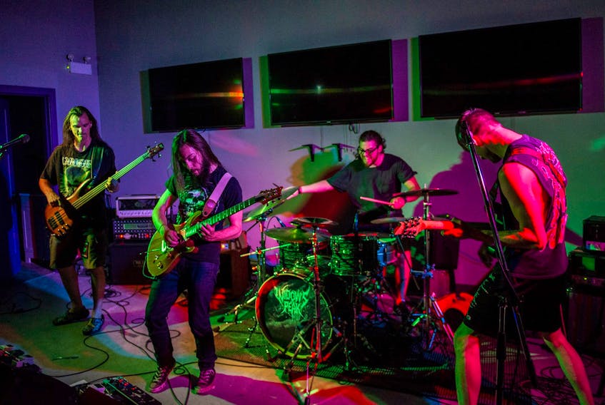 Tech-death metal band Widow's Peak will perform at Baba's Lounge Sept. 9.