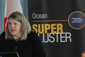 Ocean Supercluster CEO Kendra MacDonald says the Ocean Startup Project aims to double the amountof ocean technology startups in Atlantic Canada. - Joe Gibbons/The Telegram