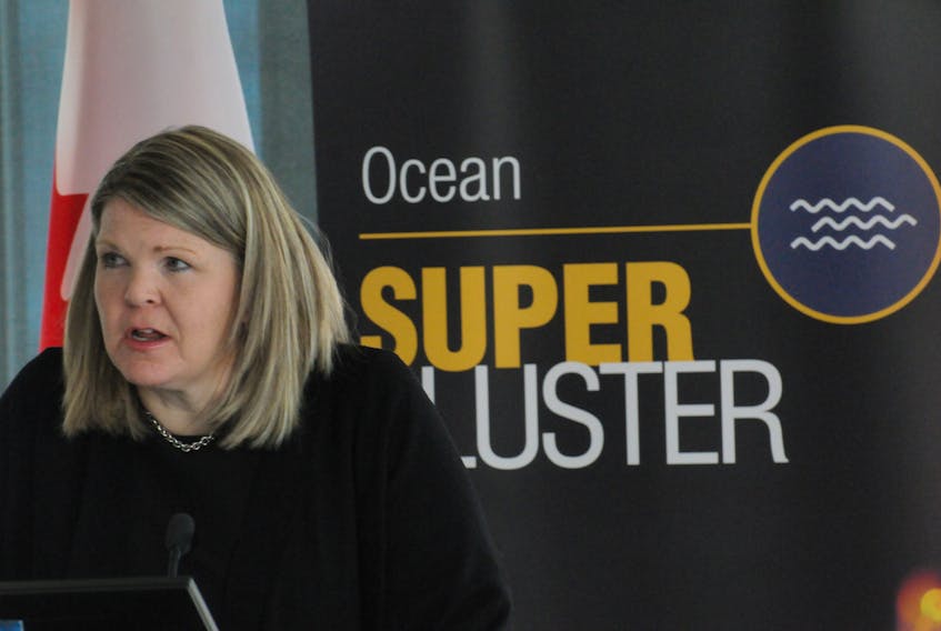 Ocean Supercluster CEO Kendra MacDonald says the Ocean Startup Project aims to double the amountof ocean technology startups in Atlantic Canada. - Joe Gibbons/The Telegram