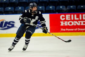 Lydia Schurman is the captain of the St. FX X-Women's hockey team. Bryan Kennedy/Special to The Guardian