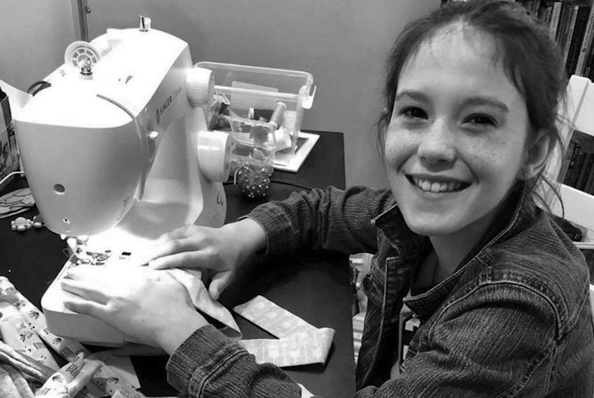 Twelve-year-old Kylie MacDougall is not only doing good raising money for charity making and selling scrunchies, the Cape Breton girl is also developing business skills along the way.