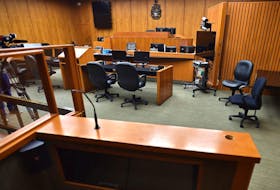 Stock images of the inside of the courtroom in Edmonton, June 28, 2019. 