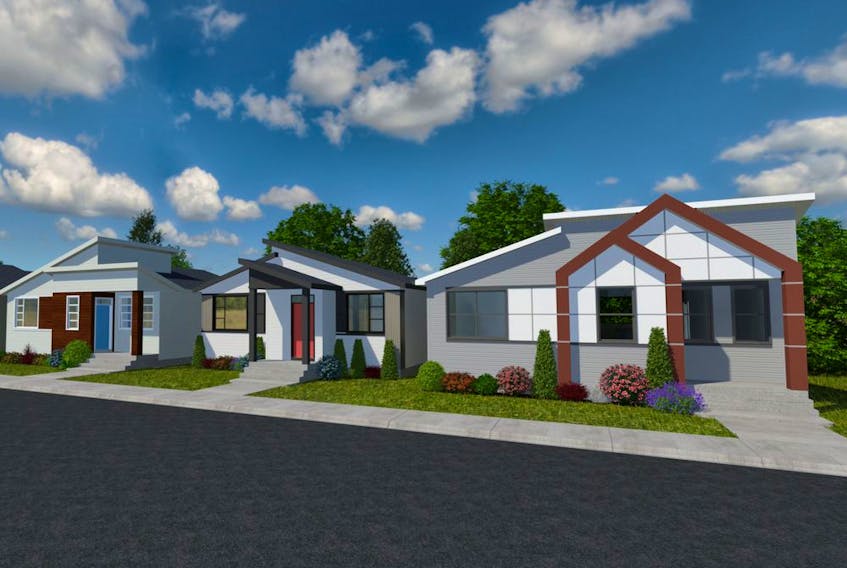 Cedarglen Homes is launching a group of small bungalows in Seton. Courtesy, Calgary Herald Homes