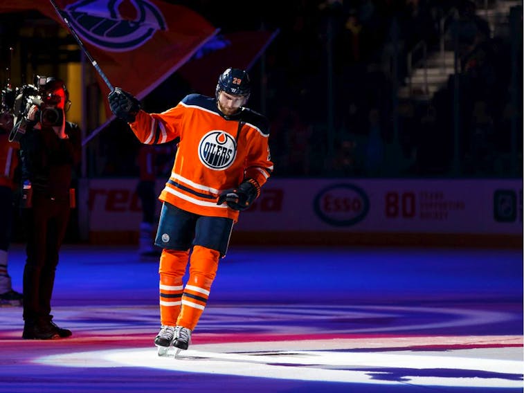 Edmonton Oilers' Leon Draisaitl won the Art Ross Trophy.