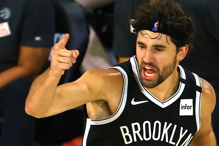 Nets' Joe Harris has left the NBA's bubble to be with his sick mother. 