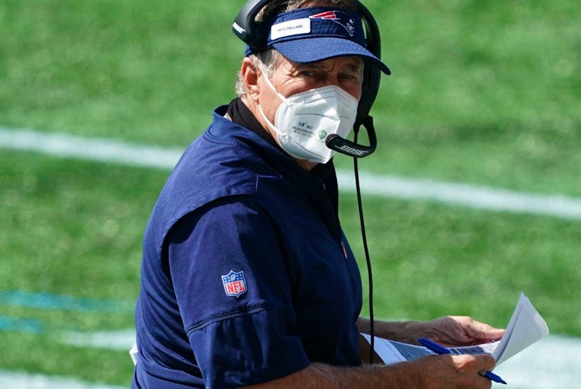New England Patriots head coach Bill Belichick apparently is a big fan of Seahawks quarterback Russel Wilson. 