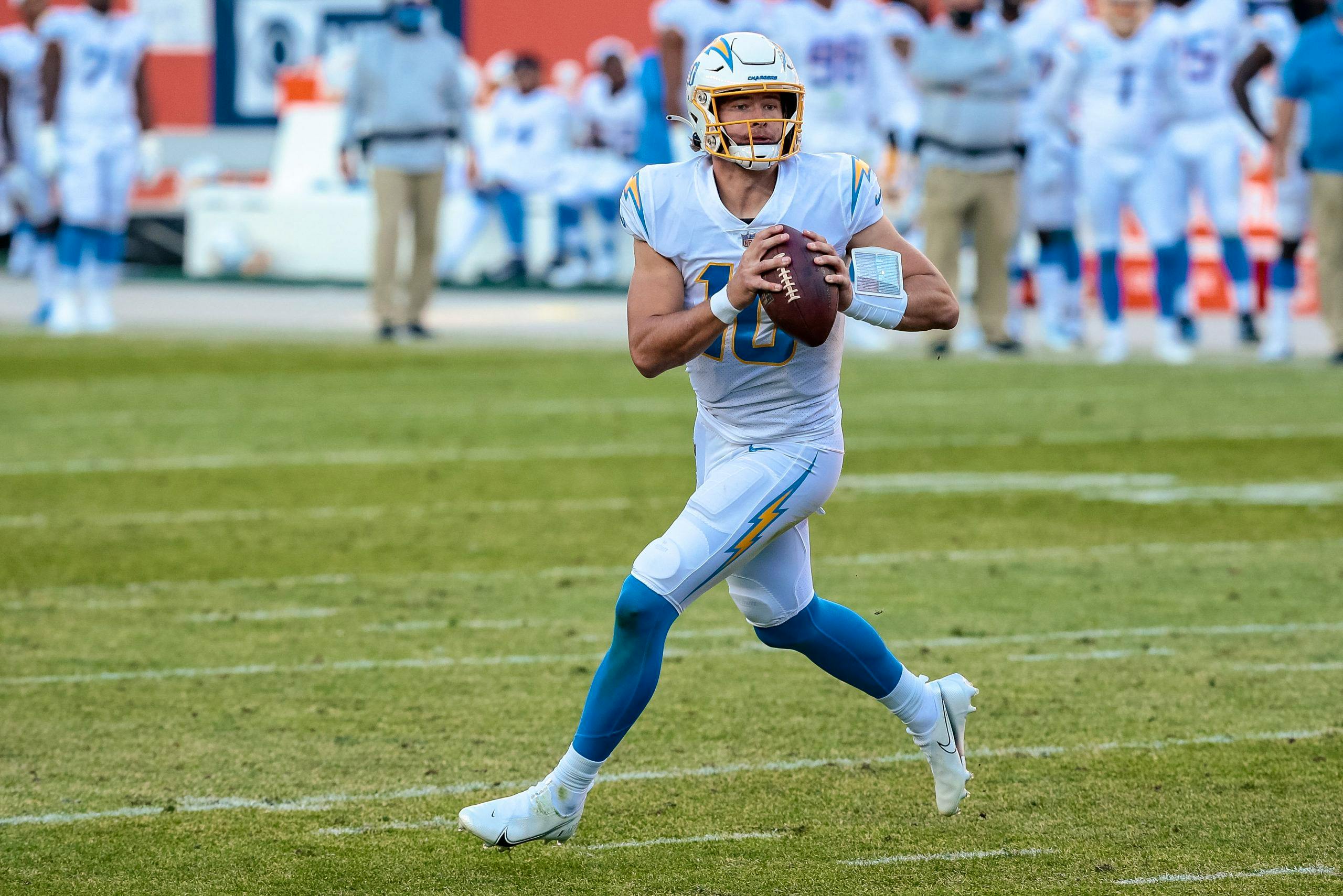 Chargers QB 'Herbie' is fully loaded and rolling