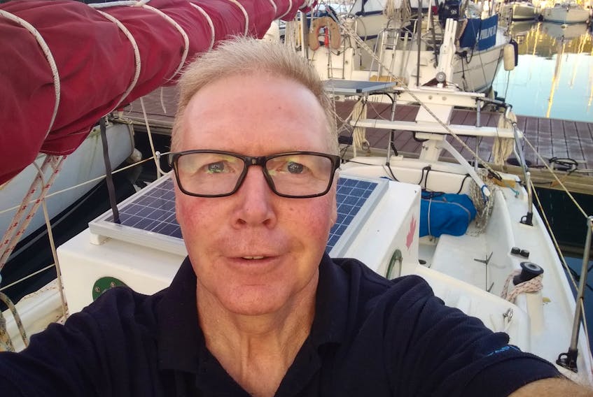 Summerside’s Alan Mulholland has been forced to cancel his around the world voyage after a mid-Atlantic incident injured him and damaged his vessel, Wave Rover.