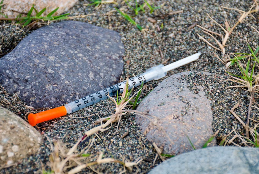 The P.E.I. RCMP are warning the public that vandalism to a needle disposal unit at Red Point Provincial Park may have led to some of the contents being scattered around the campground.