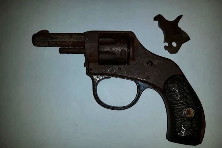 After posting an original song about Garnish where his family's roots are, a viewer reached out to Gander resident Wayne Lorenzen about a long-lost pistol from his father's youth.