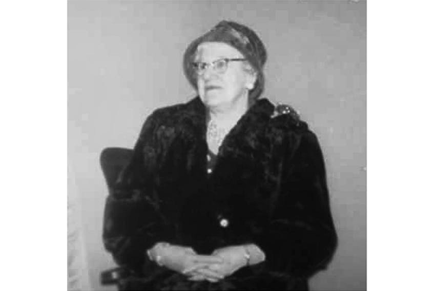 Mrs. Marjorie (Streeter) Stewart, a survivor of the Halifax Explosion. (Ann Stewart Photo)