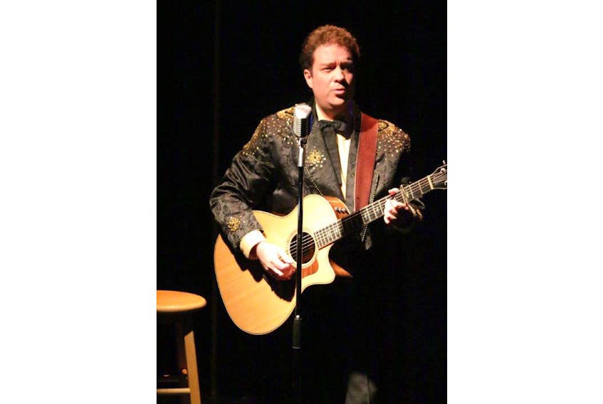 Musician Rob Brown is portraying Hank Snow in the play, ‘In My Wildest Dreams.’