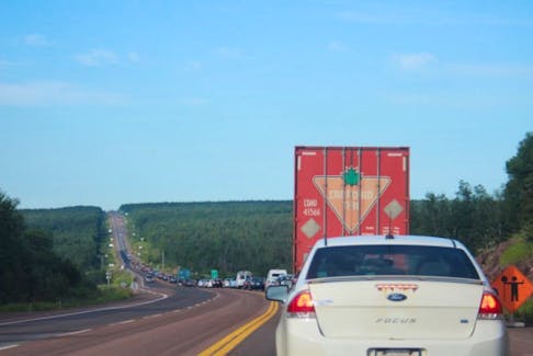 Motorists on the Trans Canada Highway near Grand Falls-Windsor can expect d elays  in this area until mid-August as road construction crews repair and upgrade this  section of the TCH.