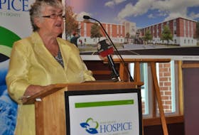 The Presentation Sisters donated the St. Catherine’s Centre property in Grand Falls-Windsor last year to be utilized for the Lionel Kelland Hospice project. Sr. Betty Rae Lee, the organization’s provincial leader, addressed the group gathered at the facility Tuesday for the unveiling of a demonstration suite.