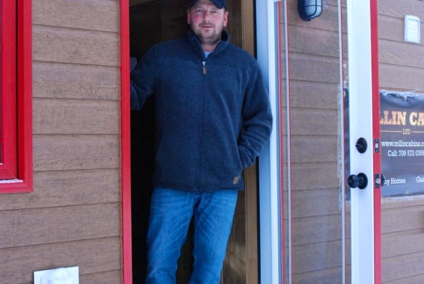 Sean Mercer is the owner of Rolling Cabins, builder of tiny homes.