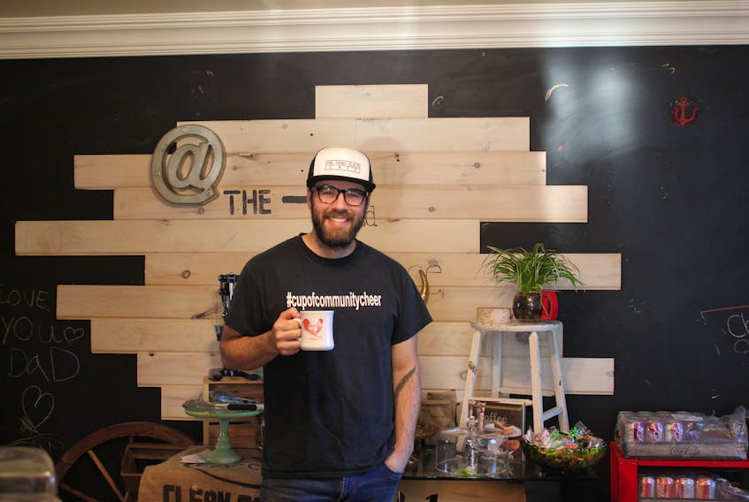 Jeff Pope is the owner of a new business in Grand Falls-Windsor. The Third Place Café has become a popular spot for coffee and meals since opening in 2017.