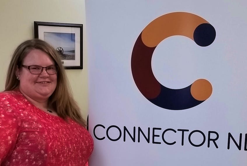 Connect NL’s central co-ordinator Ashley Verge is no stranger to the work of re-integration, having moved back to central Newfoundland after 12 years in St. John’s recently.