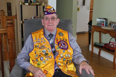 Art Snow has been a volunteer with the Lions Club for 60 years.