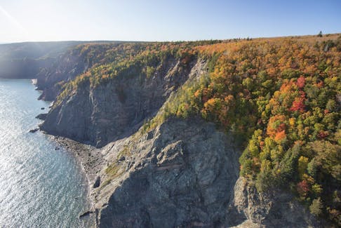 Cape Chignecto Provincial Park is beautiful and rugged, making it the perfect place for experienced hikers to check out fall foliage. - Photo Courtesy Communications Nova Scotia.