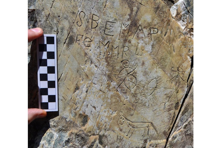 The petroglyphs found in Conception Bay North are believed to be the first indigenous carvings found on the island.