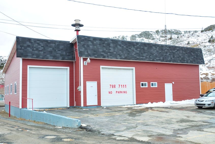 The fire station in Spaniard's Bay.