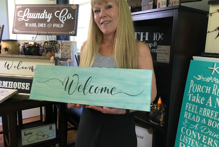 Heather LeBlanc’s small home decor business has pushed her to limits she never dreamed she could reach.
