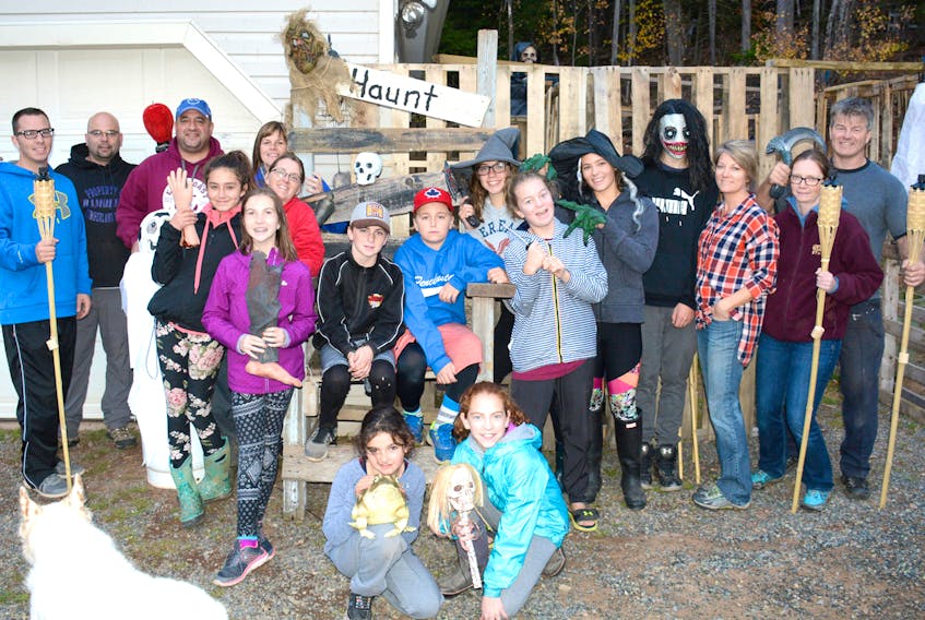 Volunteers have been busy since late September finding new ways to scare people at the Haunted House and Trail Walk on the Valley Road just outside of Springhill. The Halloween Spooktacular runs this Saturday and next Saturday.