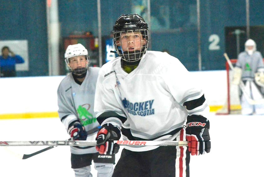 Jacob Melanson was a member of the Nova Scotia gold medal-winning squad at the Under-15 Atlantic Challenge Cup in Moncton back in October.
