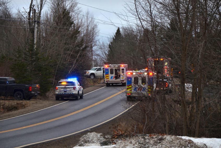 A Lawrencetown woman is dead after a head-on car crash in Brickton Dec. 4.