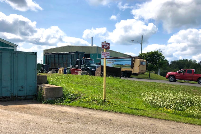 Annapolis County says it has expropriated Valley Waste's transfer station in Lawrencetown after Valley Waste refused use of the station. While Valley Waste is collecting green bins in Annapolis County, the municipality is handing out biodegradable plastic bags for compost as a temporary measure until the county's own green bins arrive.