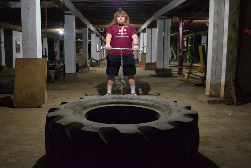 Derek Smith can pull 586 pounds off the floor in the dead lift. In powerlifting circles that makes him the strongest person in his age division in Canada. In fact the Middleton Grade 12 student, who trains at Fitness Experience, holds three national records. In June he goes to worlds in Calgary.