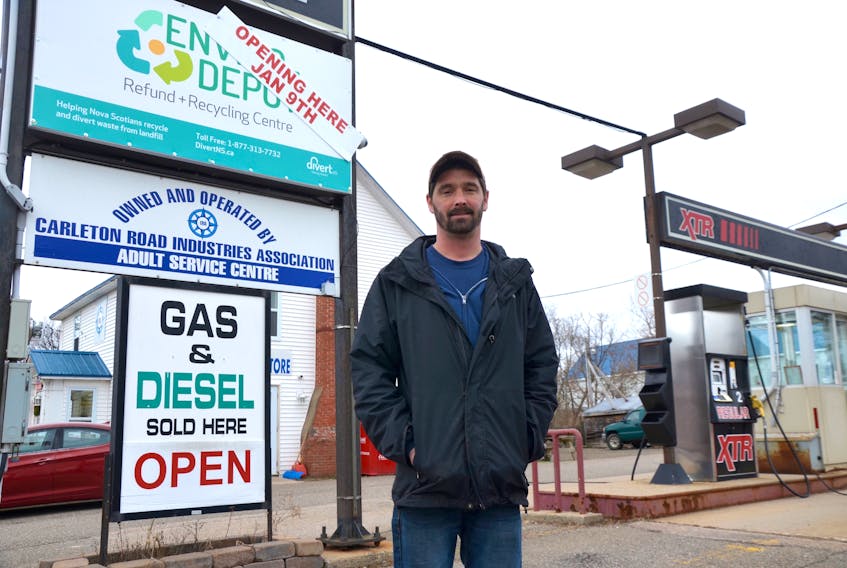 Carleton Road Industries Association currently operates a gas bar, post office, convenience store, and thrift store in Lawrencetown. As of Jan. 9, it will operate a bottle exchange at the west end of the old co-op store.