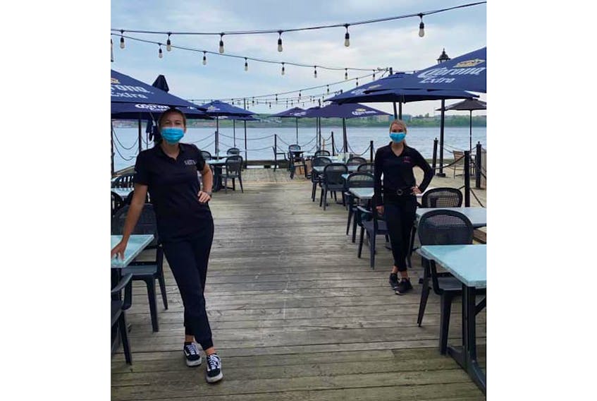 Salty's Restaurant in Halifax reopened June 5 following a three-month closure due to COVID-19. General manager Patti Robertson said most guests are showing a preference for outdoor seating. — SALTY'S FACEBOOK PAGE