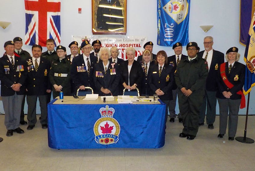 The Royal Canadian Legion Hospital Telethon raised more than $34,000 this year.