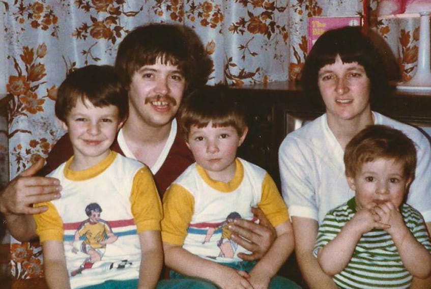 The Hynes Family in 1983.