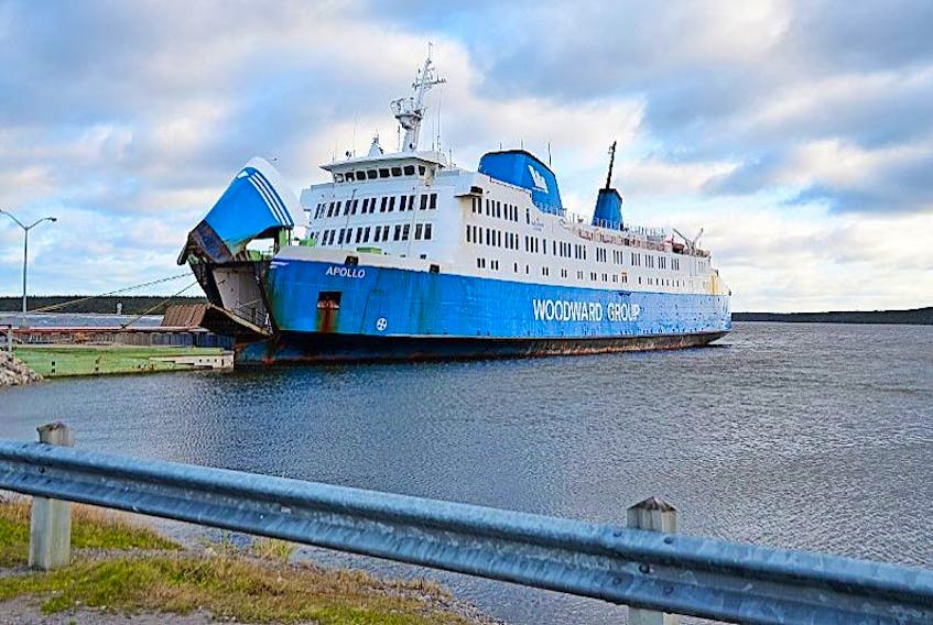 The MV Apollo will be used for the Baie Comeau to Matane ferry run for the next little while.