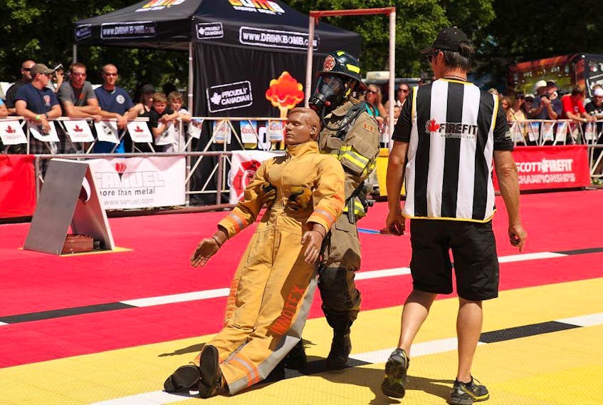 Firefighters from near and far will showcase their skills during the Atlantic Canada FireFit Championships in Middleton. - Timeline Photos