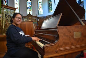 Chantal Peng, the organist at St. James Anglican Church in Kentville, has more than a few tricks up her sleeve. The talented 19-year-old pianist has already played at New York City’s famed Carnegie Hall. ASHLEY THOMPSON