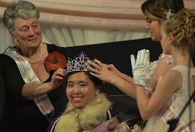 Chantal Peng of Wolfville was crowned Queen Annapolisa LXXXVII during the Annapolis Valley Apple Blossom Festival coronation hosted in her hometown May 31. ASHLEY THOMPSON