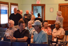 Hants Border ratepayers prepare to cast ballots for or against a fire capital area rate for the Hantsport Fire Department on July 30.