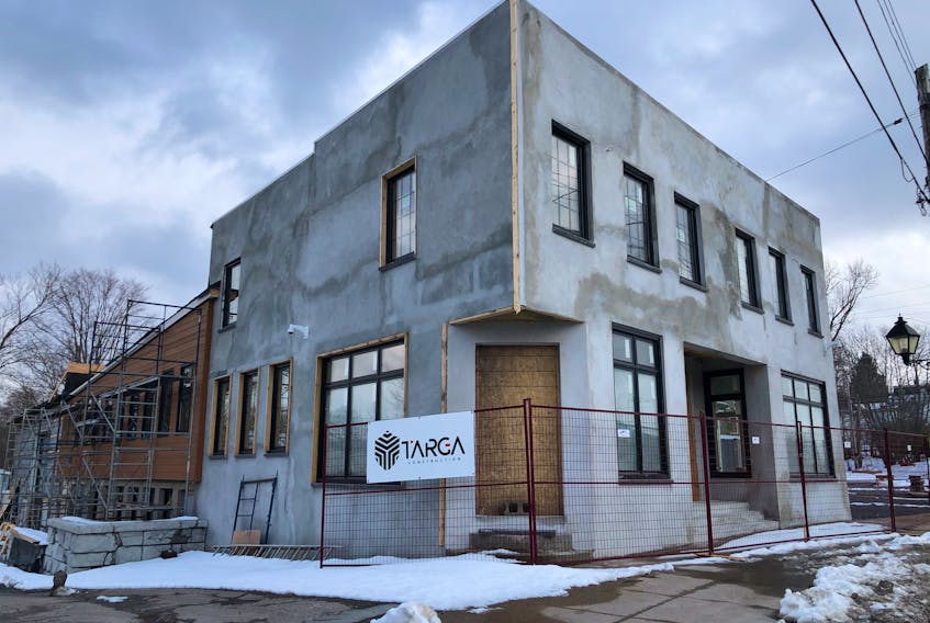 The old Stephens and Yeaton building in Windsor is, more and more, taking the shape of the incoming James Roué Beverage Company.