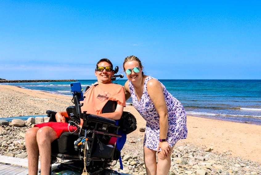 Kevin Penny and Dee Osmond of Halifax started an Accessible Adventurers YouTube channel about a year ago to highlight their travels and everyday life as an interabled couple. Penny, originally from Hants Border, was injured in a cycling accident in his hometown in 1991
