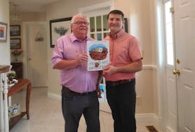 The Doggy Dog Stories, co-authored by Kentville residents Raymond Clark and Stephen McBrine, can be found in local bookstores in the Annapolis Valley and online through Amazon.