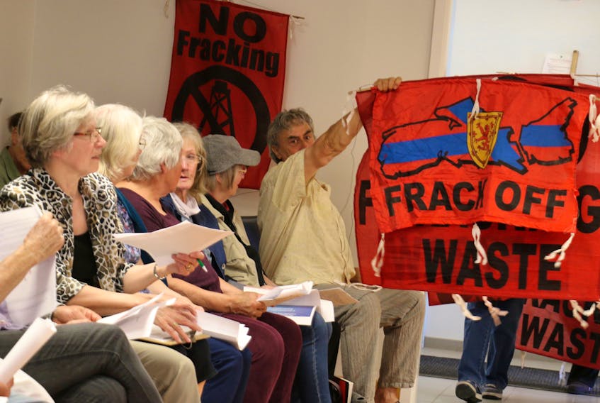 Members of the Nova Scotia Fracking Resource and Action Coalition (NOFRAC) recently lobbied West Hants council to reaffirm its stance on not supporting hydraulic fracturing taking place in the province.
