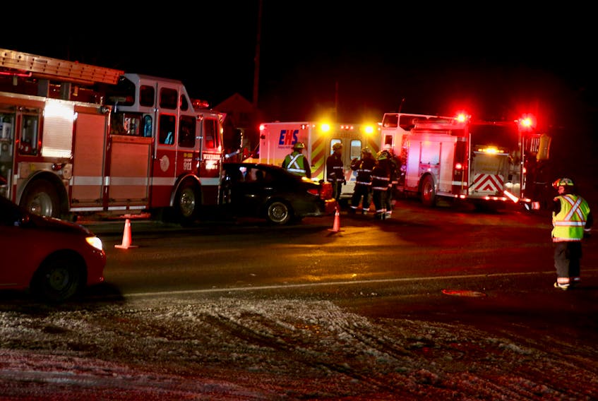 Windsor Fire Department’s Pumper 5 was involved in a collision Dec. 12 while firefighters were en route to help battle a nearby blaze.